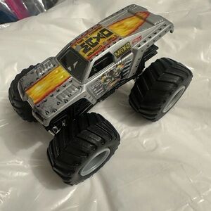 Hot Wheels Monster Jam Max-D truck, a 1:64 scale die-cast toy.